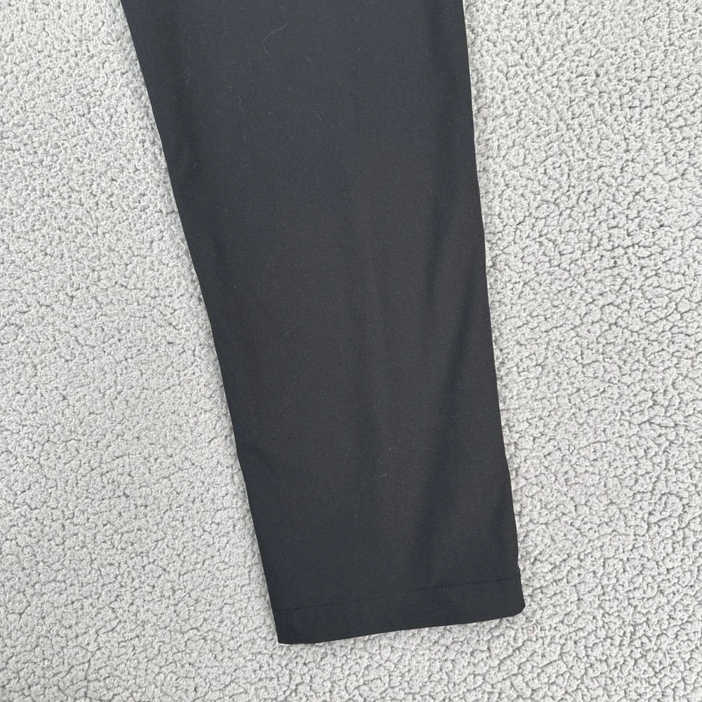 NWT Fabletics The Don Trouser Pants Men 34x32 Black Slim Fit Water Resistant